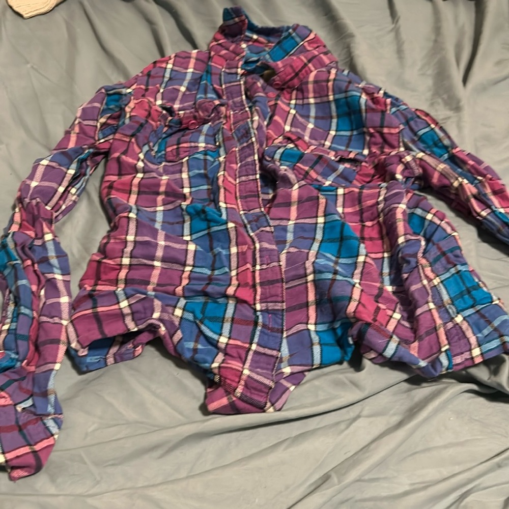 Plaid long sleeve